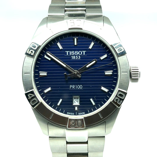 Pre-Owned Stainless Steel T-Classic Tissot Watch (Gents)