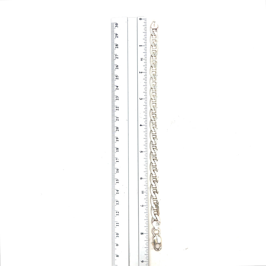 Sterling Silver Marine Link Bracelet