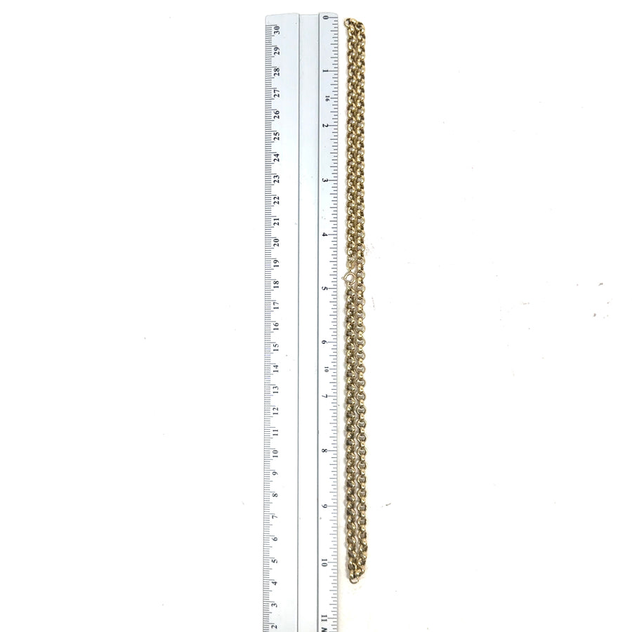 9ct Yellow Gold Belcher Chain (21")
