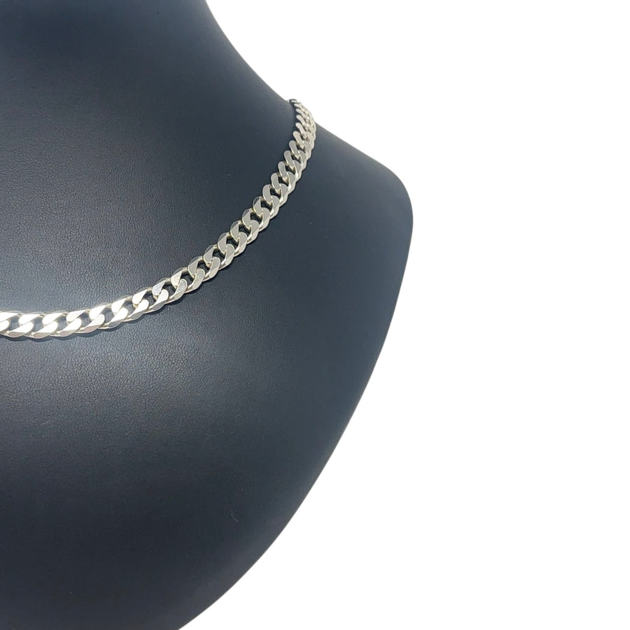 Sterling Silver Curb Chain (24")