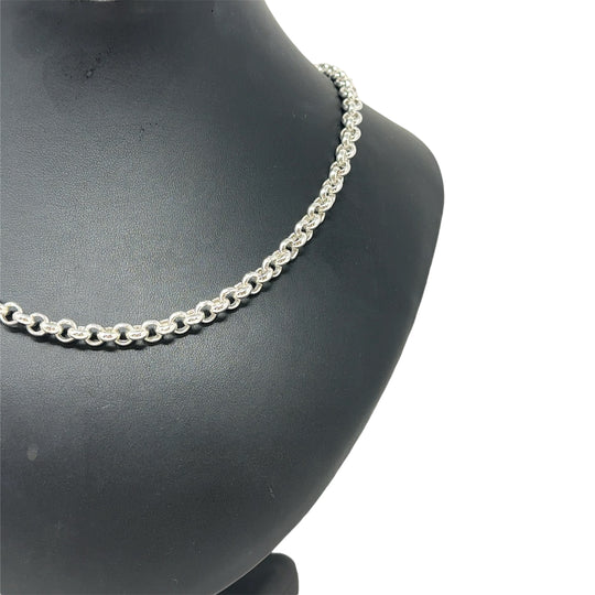 Sterling Silver Belcher Chain (20")