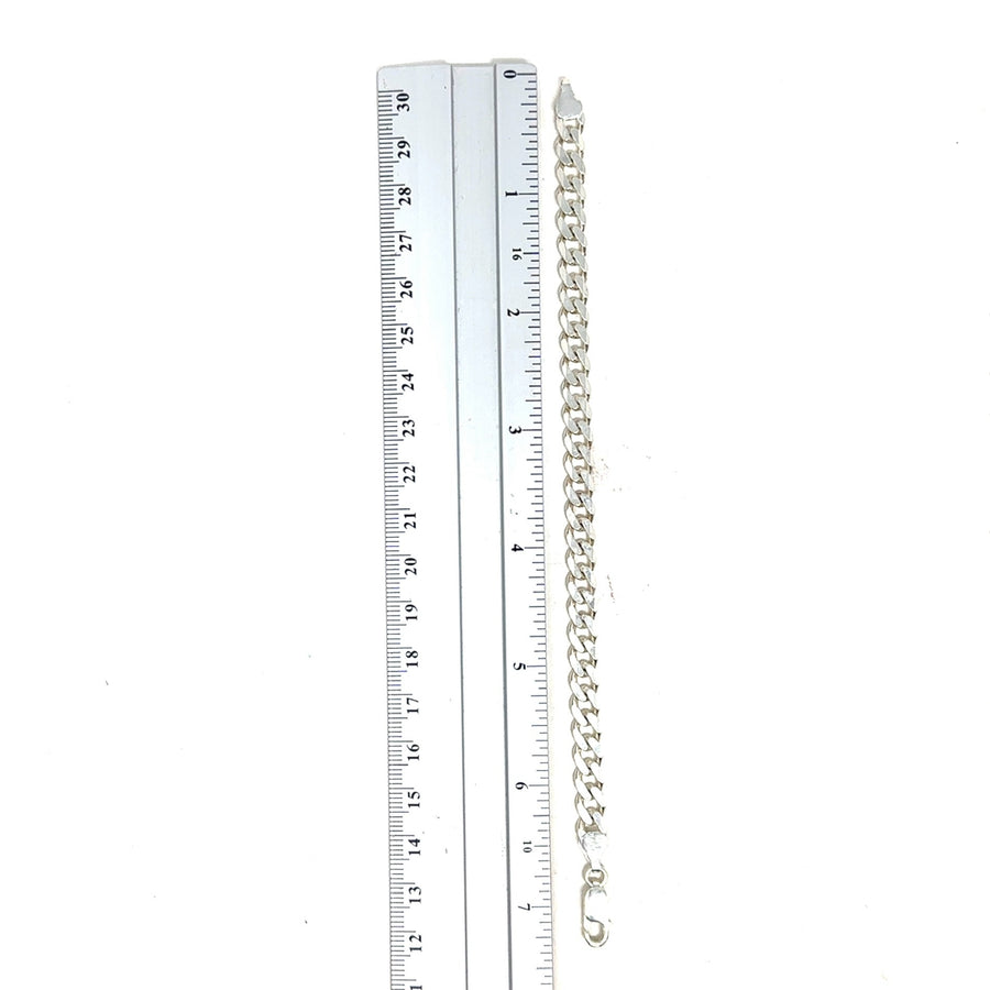 Sterling Silver Curb Bracelet