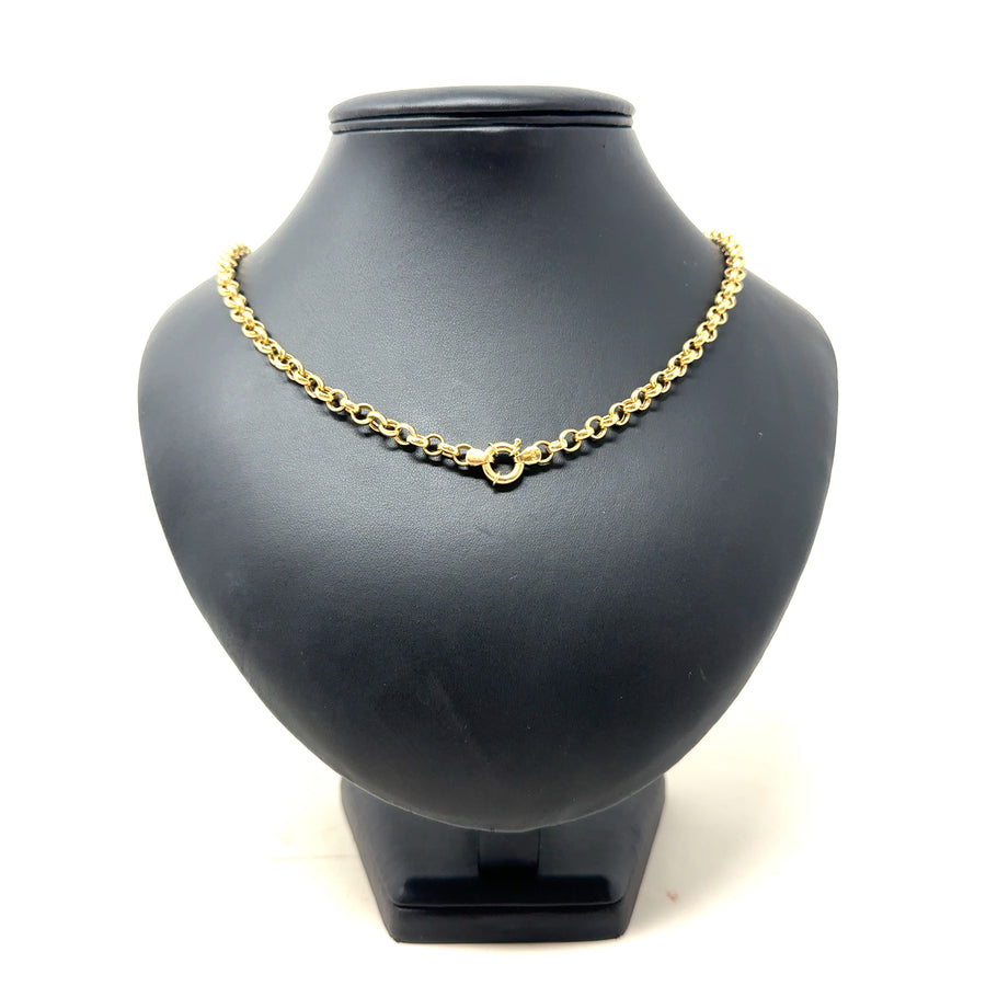 14ct Yellow Gold Belcher Chain (24")