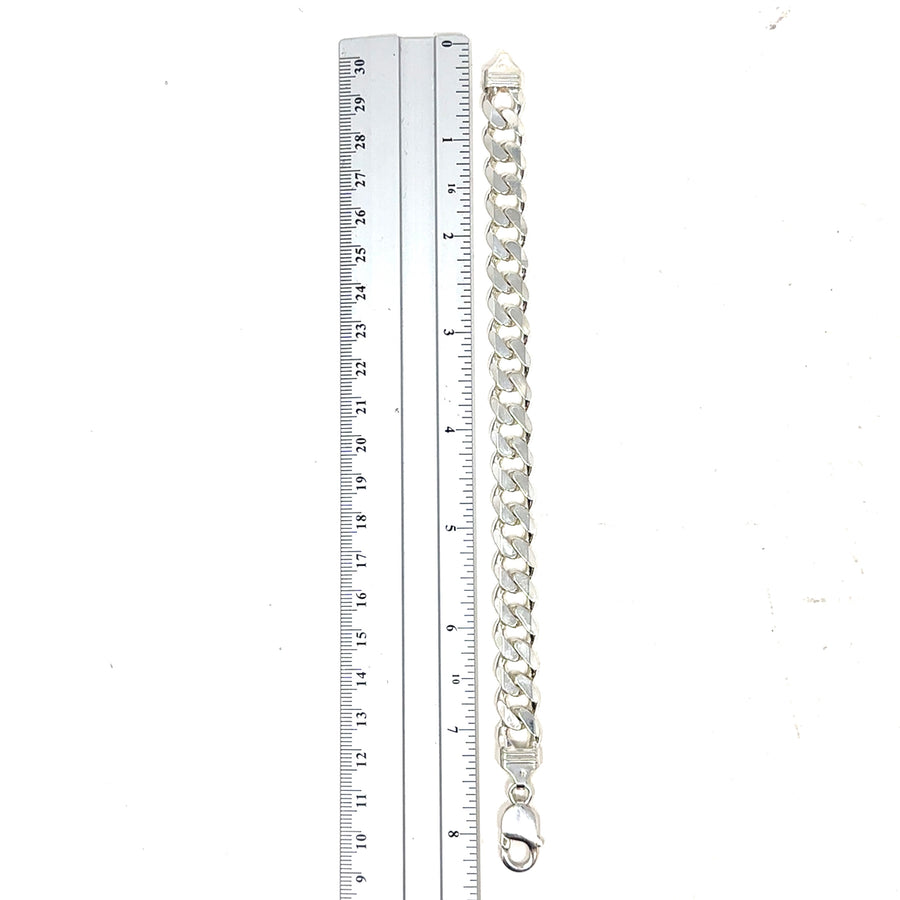 Sterling Silver Curb Bracelet