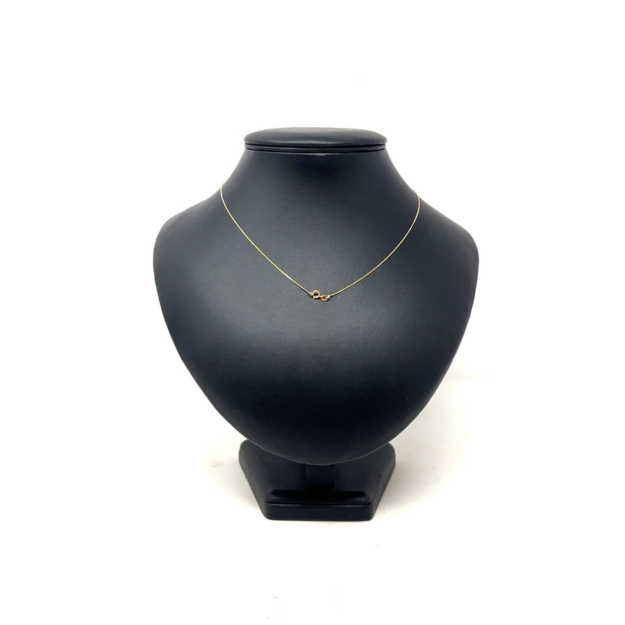 9ct Yellow Gold Single Stone Lab Grown Diamond Pendant and Fine Chain (c. 0.50ct) (18") NEW!