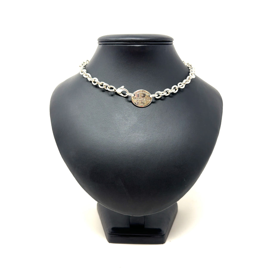 Sterling Silver Tiffany & Co Necklace (15")