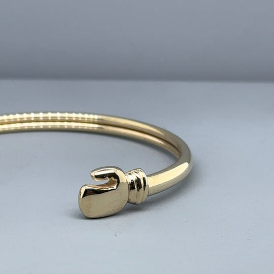 9ct Yellow Gold Childs Boxing Glove Bangle