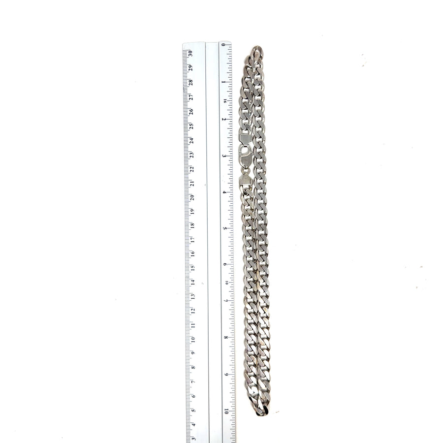 Sterling Silver Curb Chain (20”)