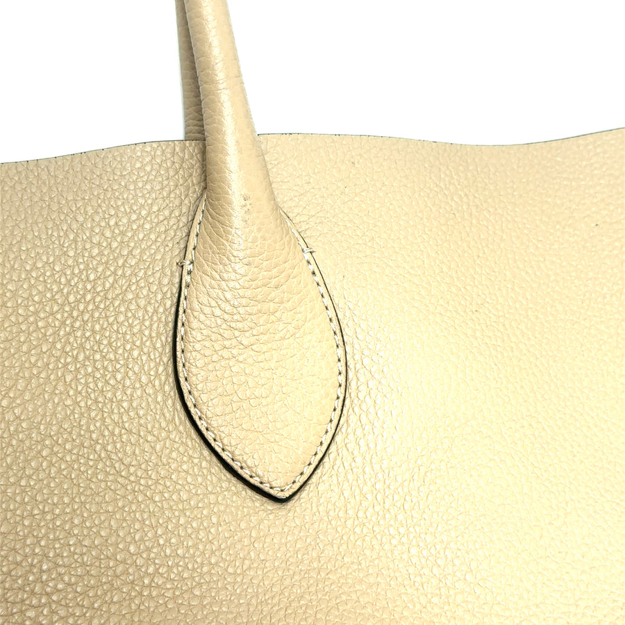 Pre-Owned Calf Skin Leather Blossom Mulberry Tote Bag