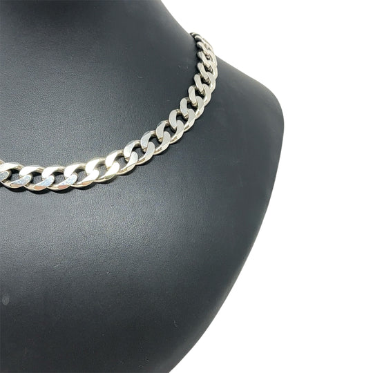 Sterling Silver Curb Chain (21")