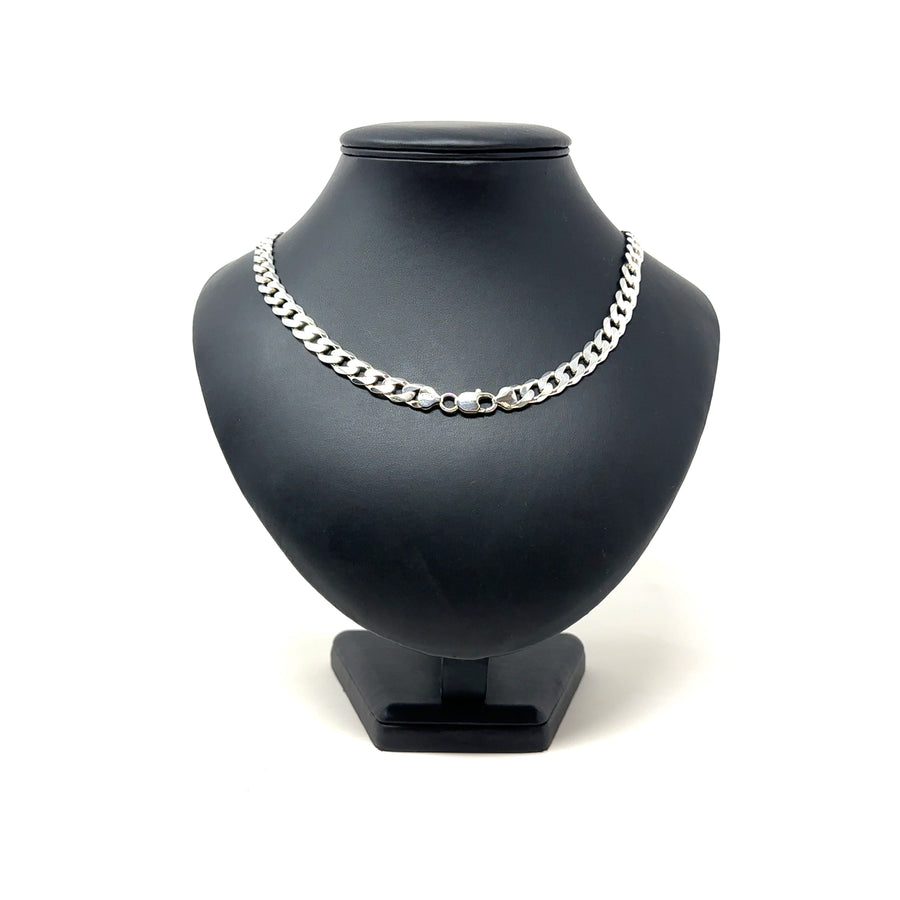 Sterling Silver Curb Chain (23")