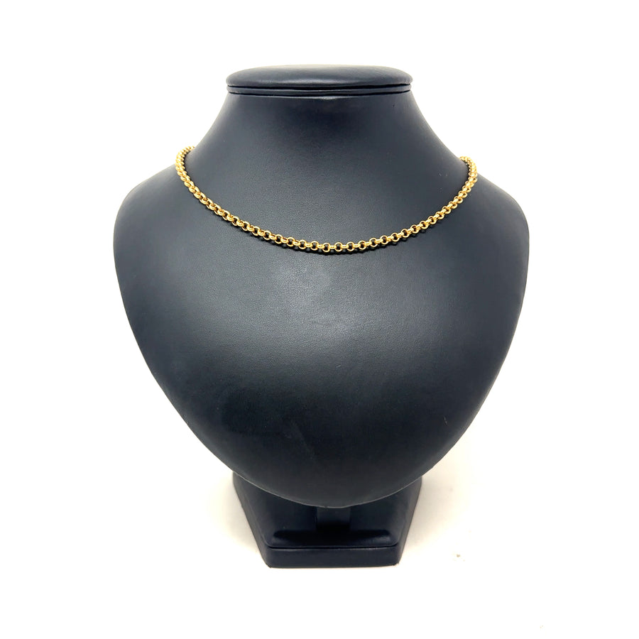 9ct Yellow Gold Belcher Chain (20")