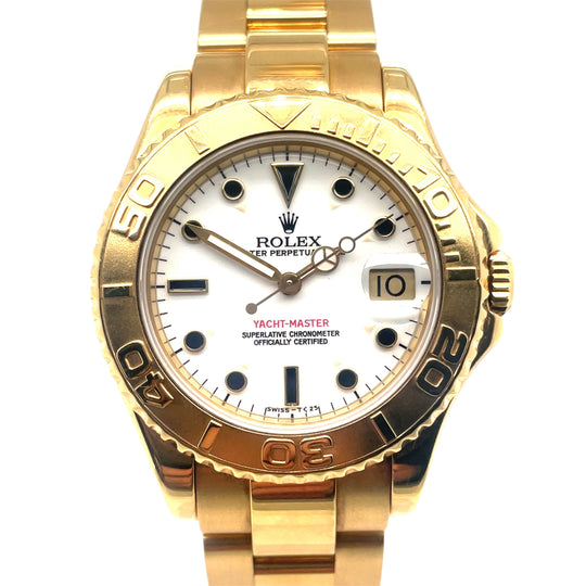 Pre-Owned 18ct Yellow Gold Yachtmaster Rolex (Gents)