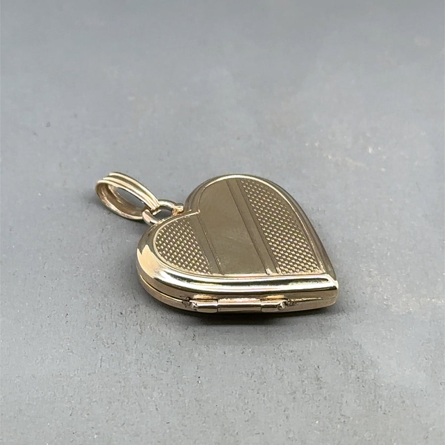 9ct Yellow Gold Heart Locket