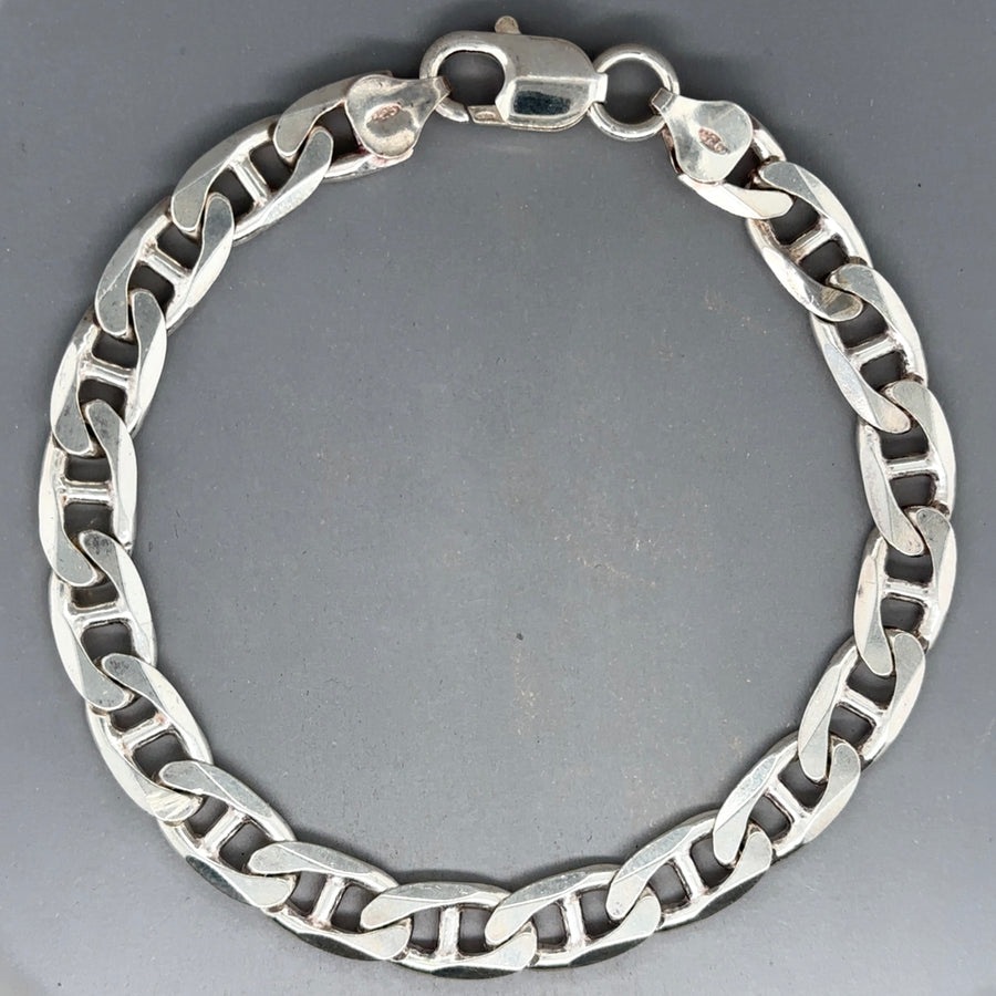 Sterling Silver Marine Link Bracelet