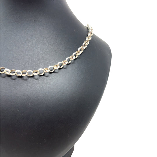 Sterling Silver Belcher Chain (26")