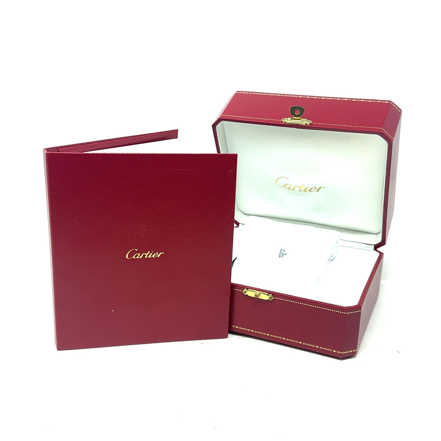 Pre-Owned Stainless Steel and Leather Strap Driver De Cartier Watch (Gents)