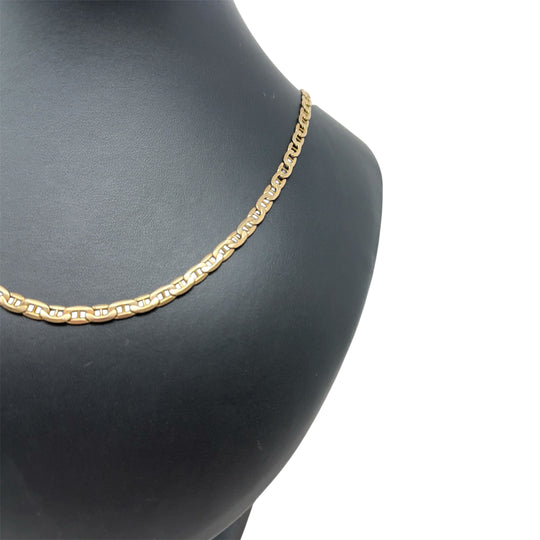 9ct Yellow Gold Marine Link Chain (20")