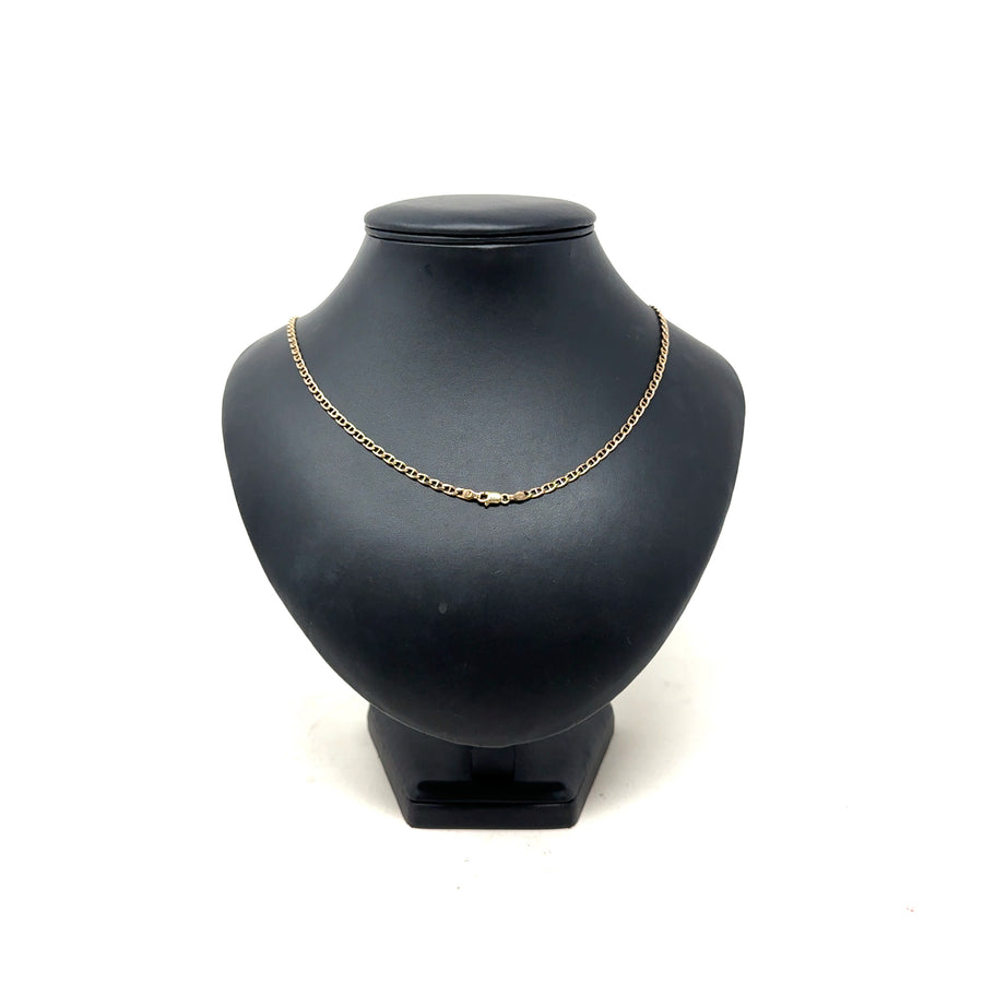 9ct Yellow Gold Marine Link Chain (24")