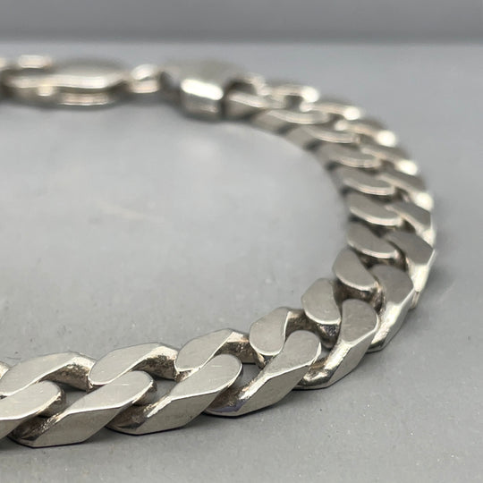 Sterling Silver Curb Bracelet