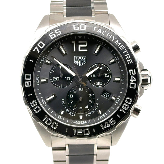 Pre-Owned Stainless Steel and Ceramic Formula 1 Tag Heuer Watch (Gents)