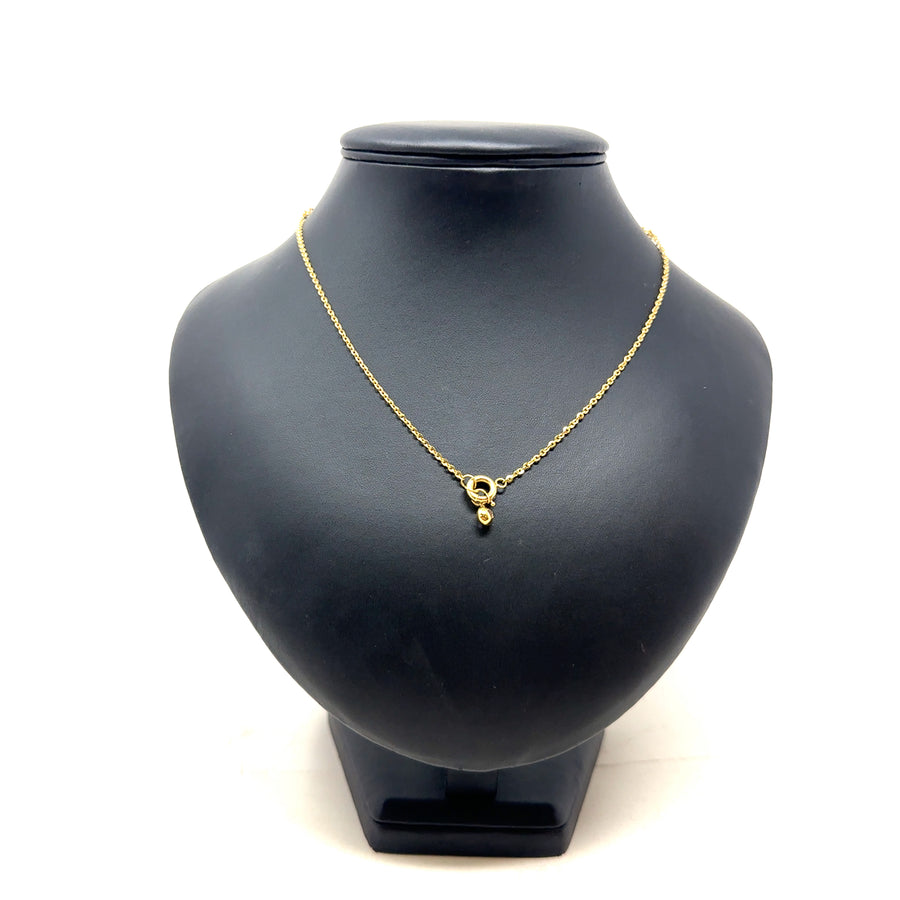 18ct Yellow Gold Charms Necklace (18") NEW!