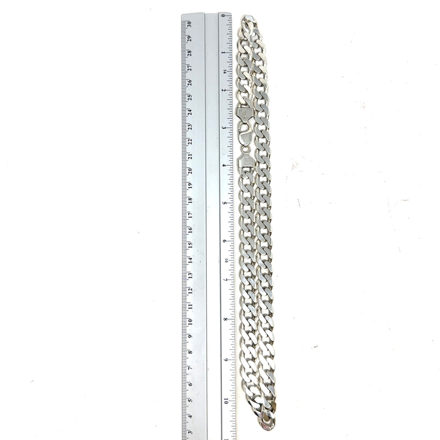 Sterling Silver Curb Chain (21")