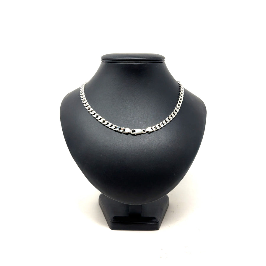 Sterling Silver Curb Chain (20")