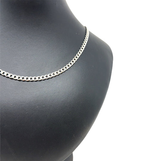 Sterling Silver Curb Chain (20")