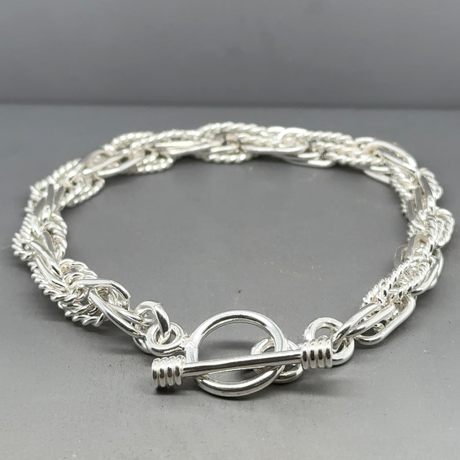 Sterling Silver Twist Style Bracelet NEW!