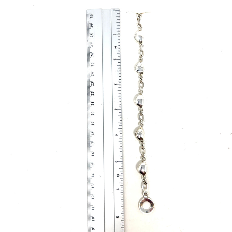 Sterling Silver Pebble Link Bracelet NEW!