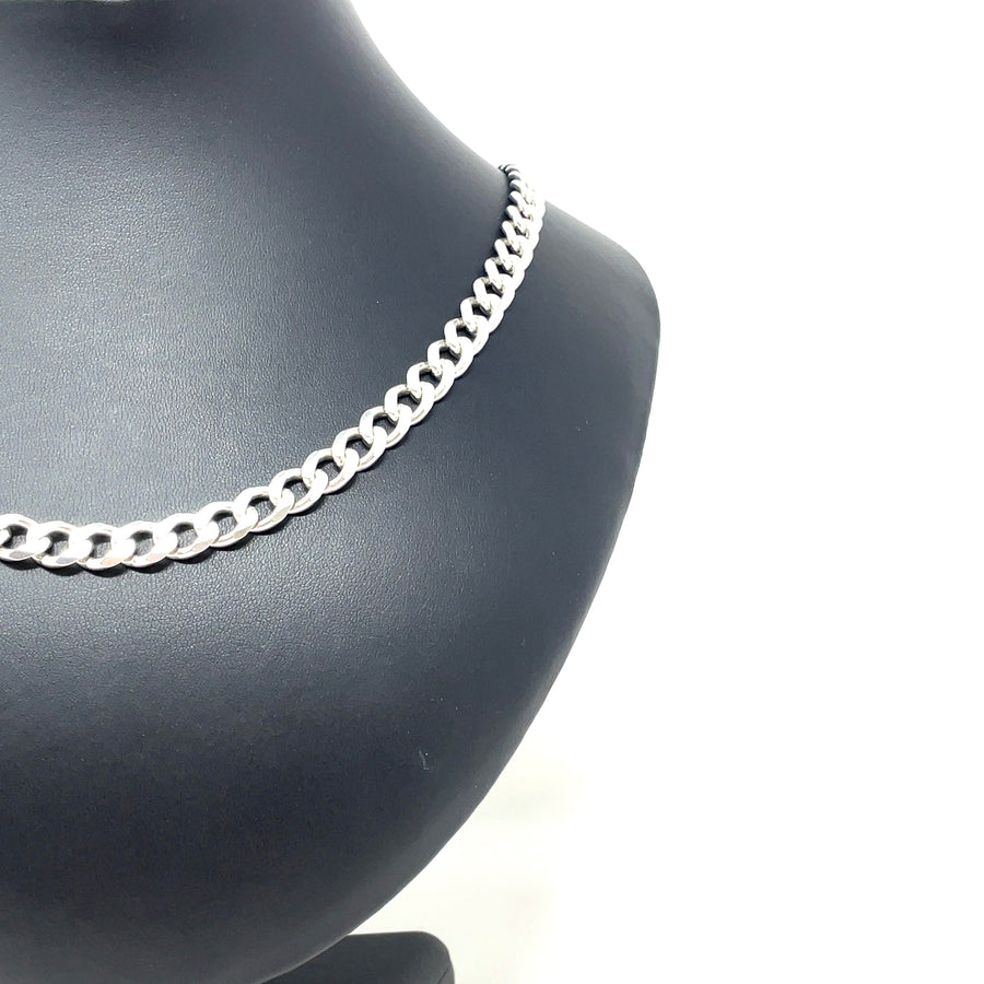 Sterling Silver Curb Chain (23")