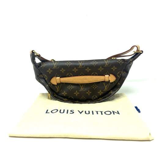 Pre-Owned Leather Louis Vuitton Monogram Bum Bag