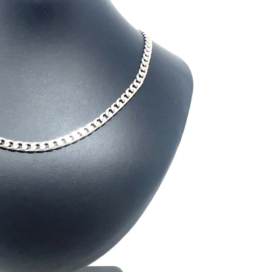 Sterling Silver Curb Chain (20")