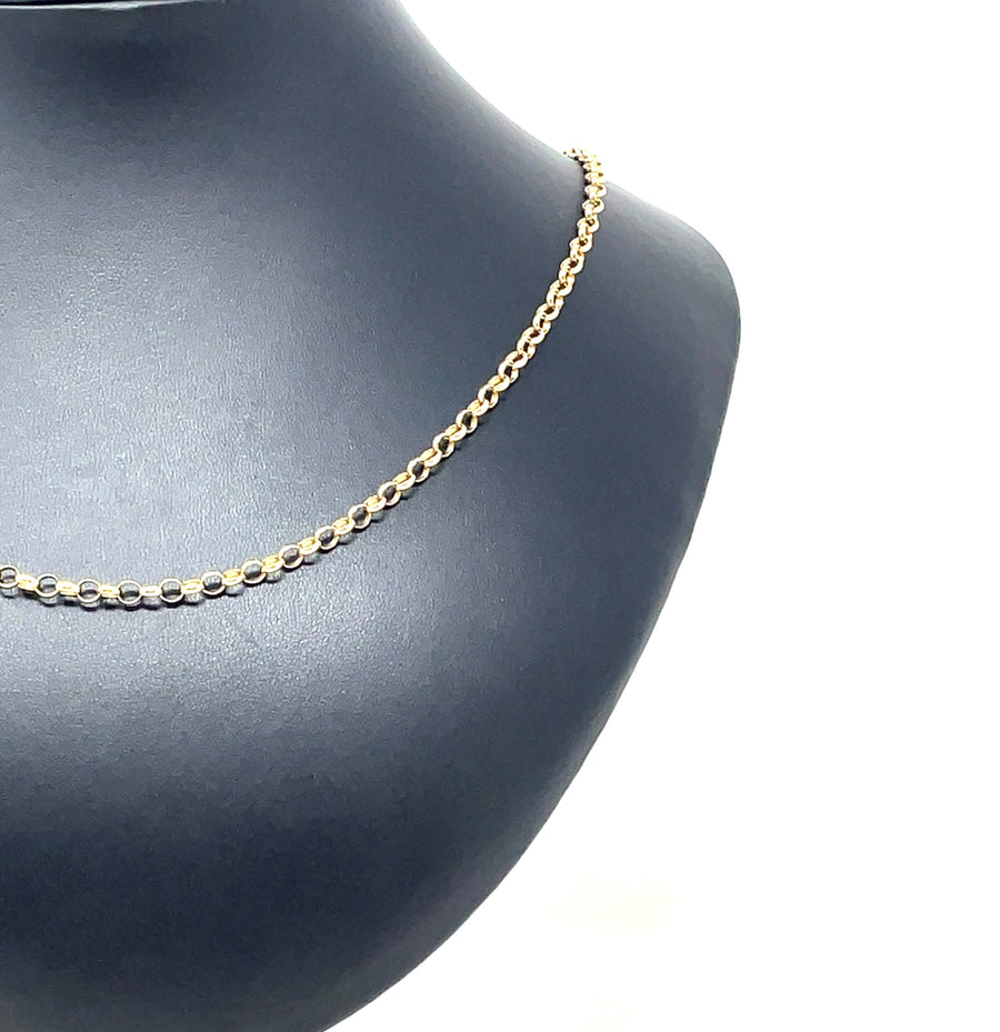 9ct Yellow Gold Belcher Chain (22")