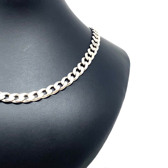 Sterling Silver Curb Chain (21")