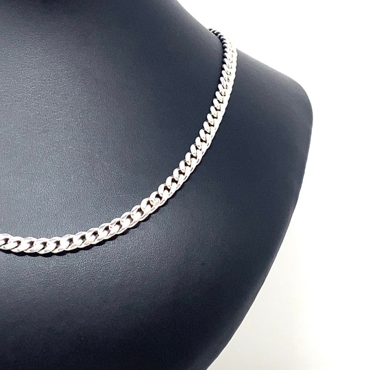 Sterling Silver Curb Chain (20")