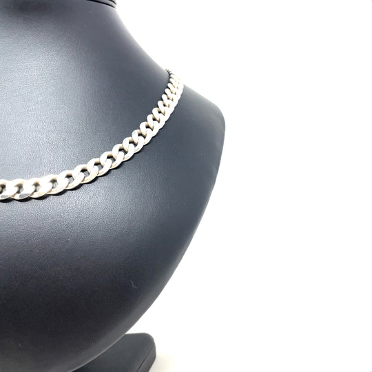 Sterling Silver Curb Chain (21")