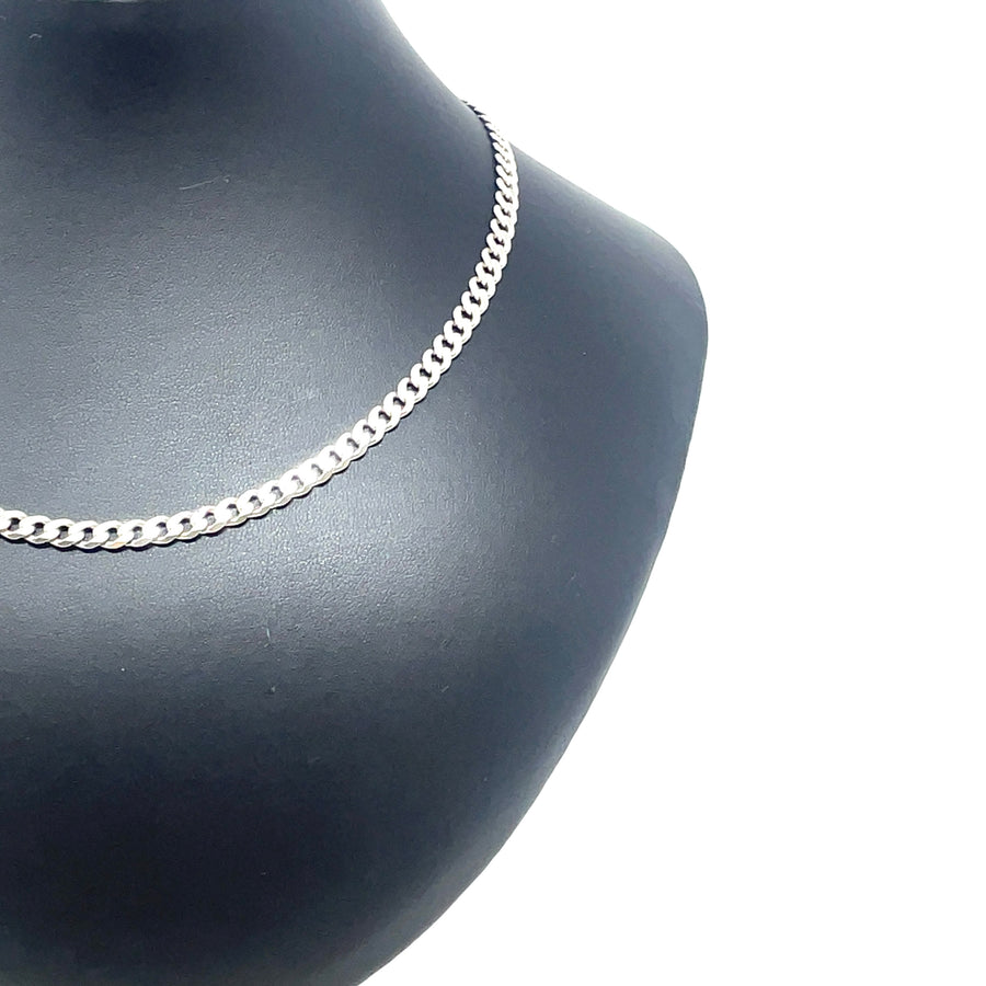 Sterling Silver Curb Chain (18")