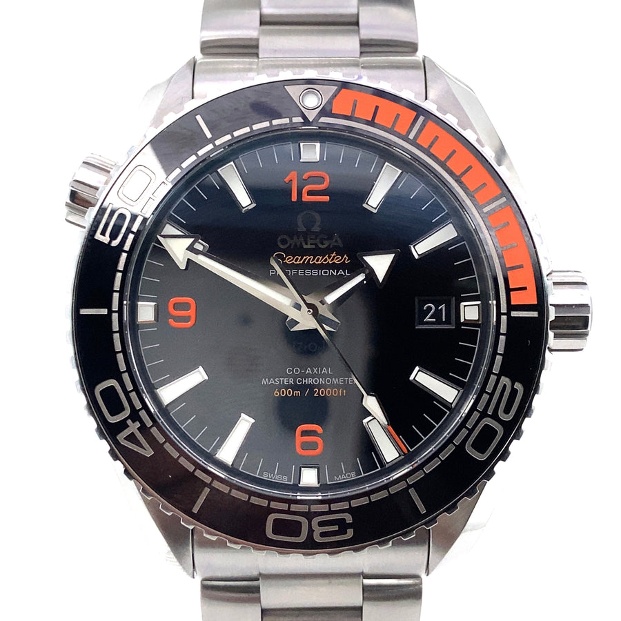 Pre-Owned Stainless Steel Planet Ocean Omega Watch (Gents)