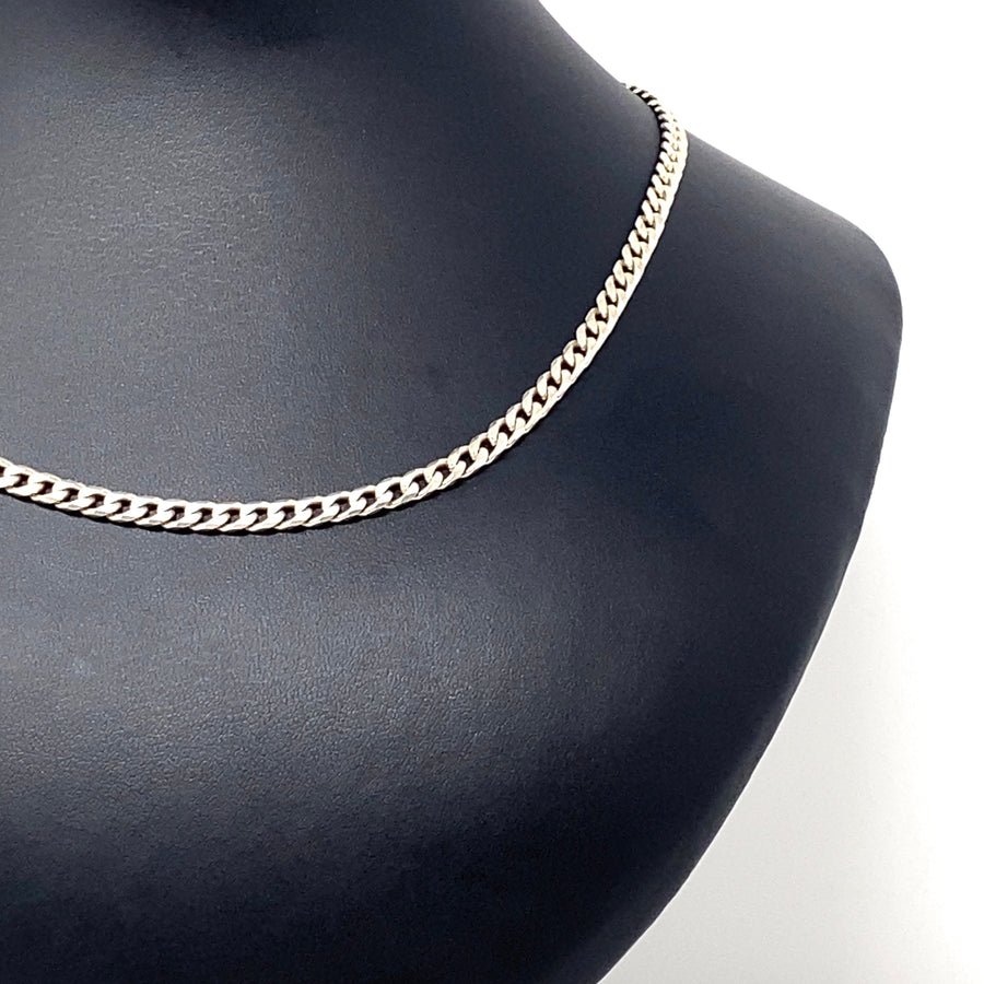 Sterling Silver Curb Chain (18")
