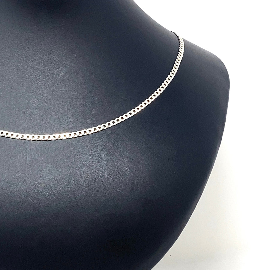 Sterling Silver Curb Chain (20")