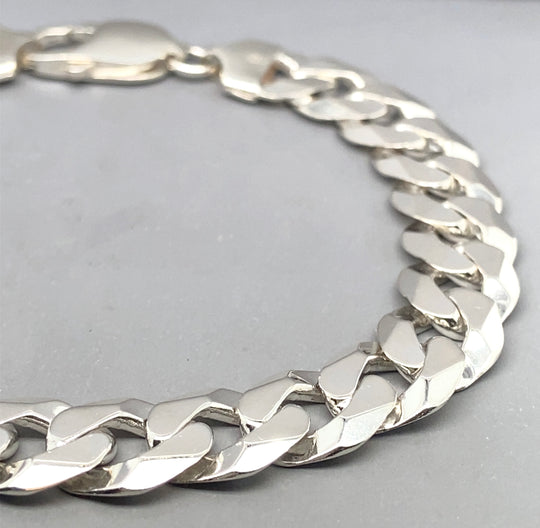 Sterling Silver Curb Bracelet