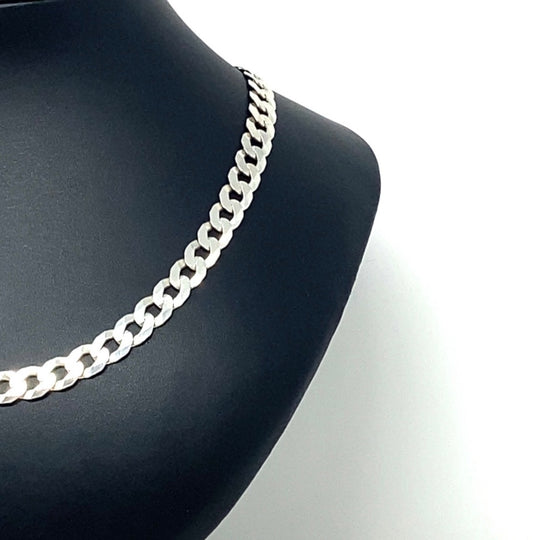 Sterling Silver Curb Chain (21”)
