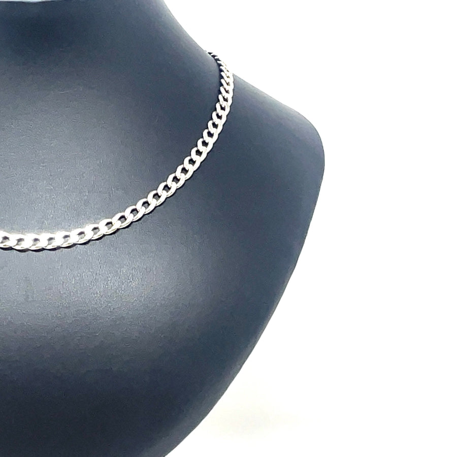 Sterling Silver Curb Chain (18")