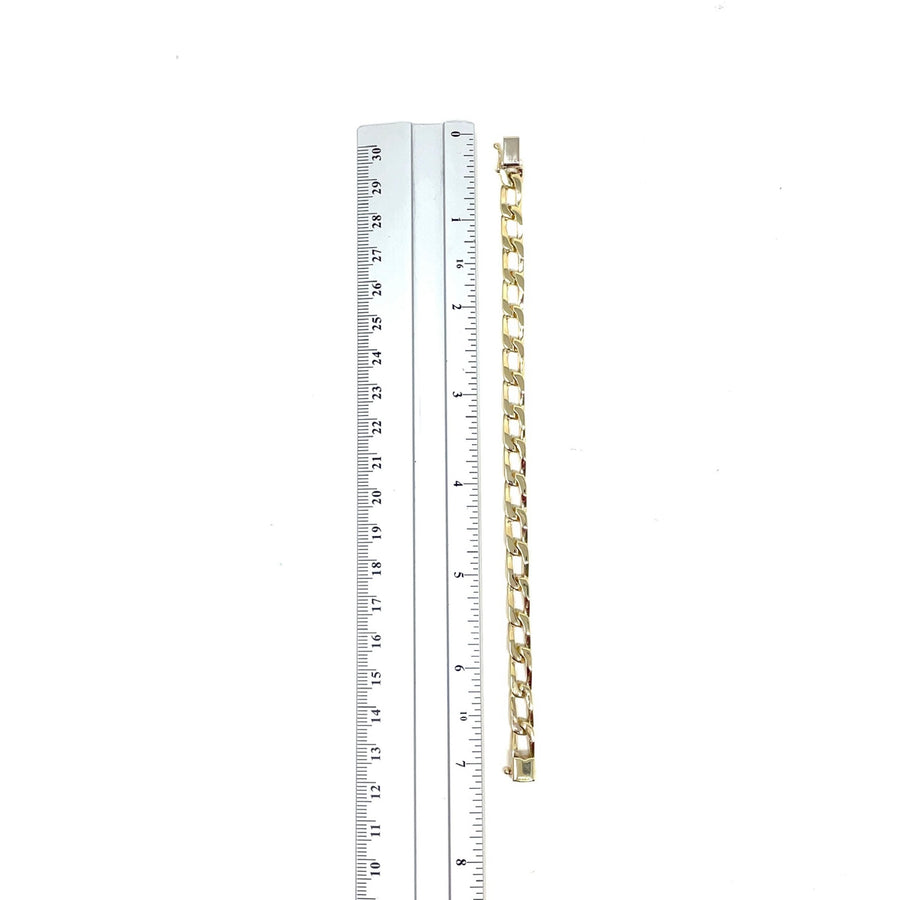 9ct Yellow Gold Fancy Link Bracelet