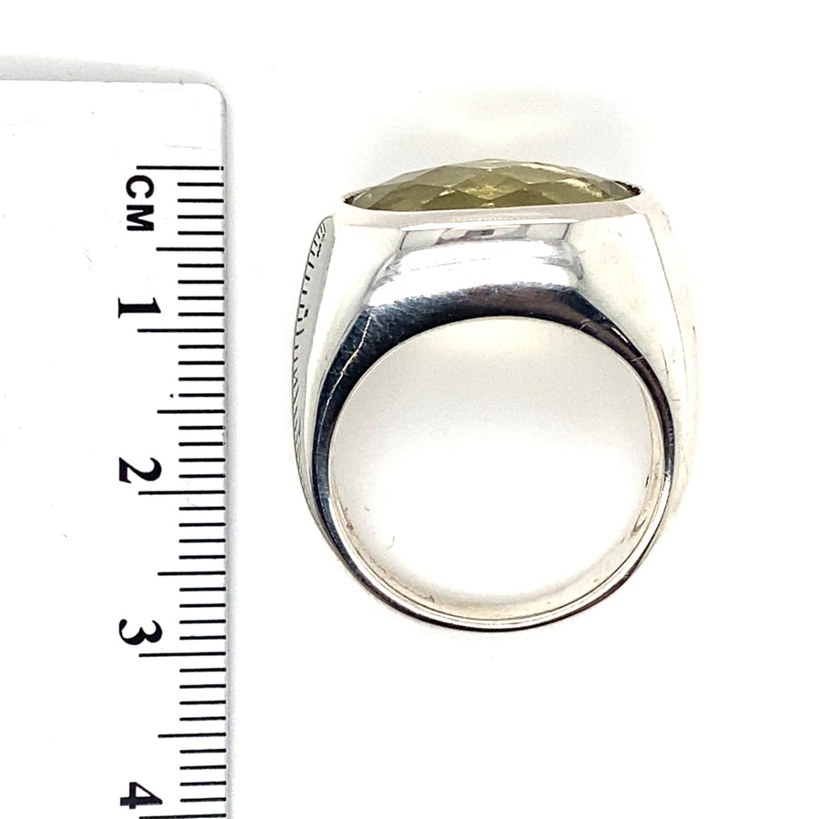 Silver t ring sale