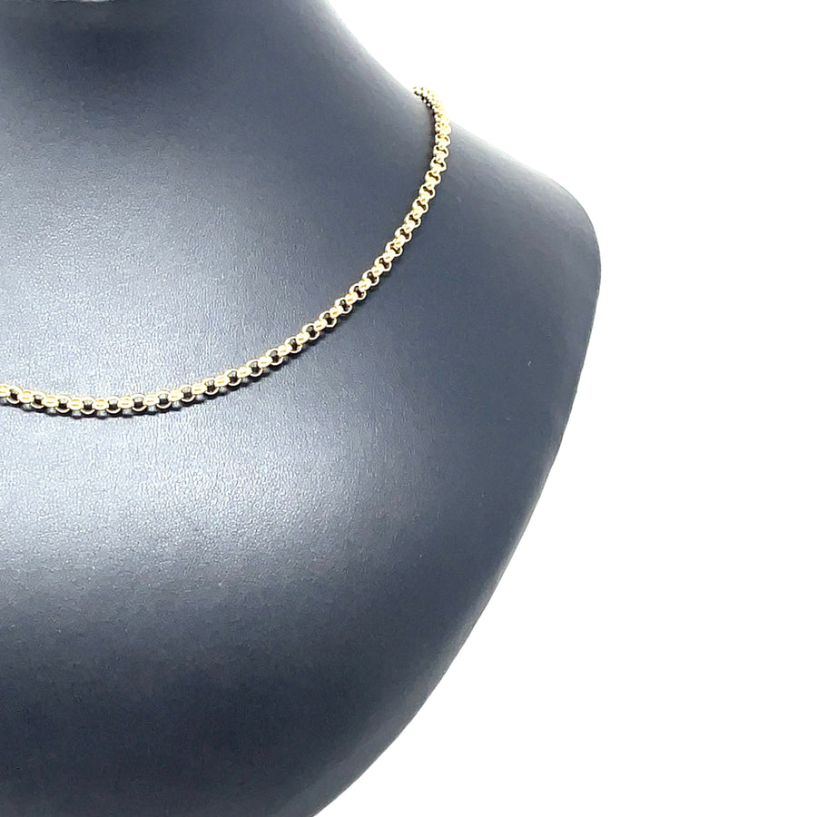 9ct Yellow Gold Belcher Chain (20")