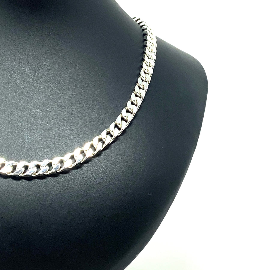 Sterling Silver Curb Chain (20")