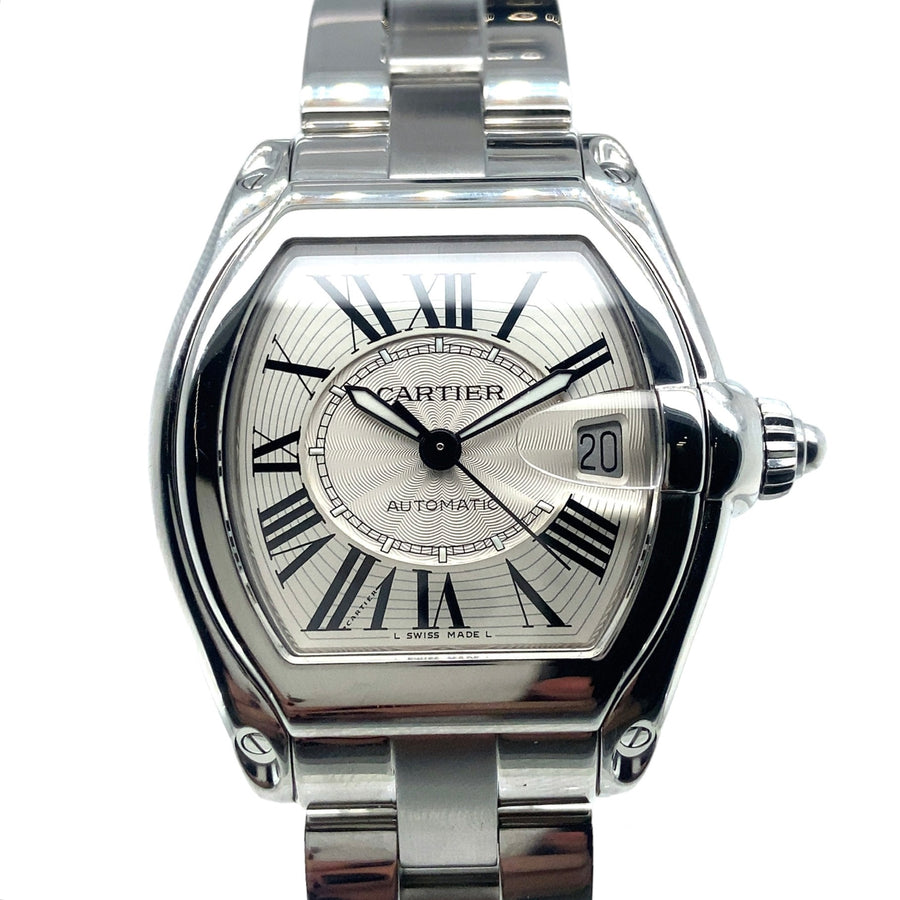 Pre-Owned Stainless Steel Roadster Cartier Watch (Gents)